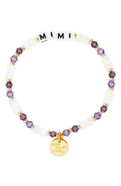 Little Words Project 'mimi' Beaded Stretch Bracelet