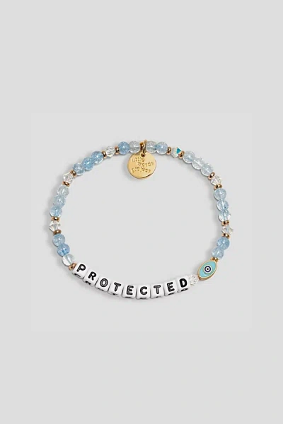 Little Words Project Protected Beaded Bracelet In Blue, Women's At Urban Outfitters