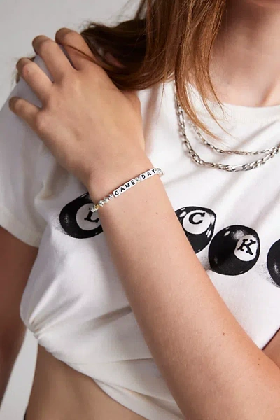 Little Words Project Uo Exclusive Game Day Beaded Bracelet In Game Day, Women's At Urban Outfitters