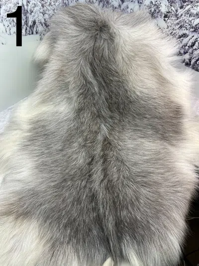 Pre-owned Litvin Choose Fur Goat Fur Winter Snow Boots For Women, Moutons, Handmade In Brown
