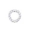 Litzi Women's Silver Chain Ring In Silver