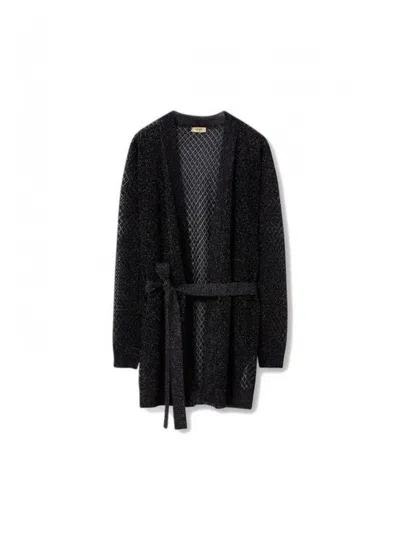 Liu •jo Liu Jo - Cardigan Lurex Cotton M/l Ia1127ma605-0458