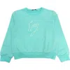 Liu •jo Liu-jo - Tiffany Sweatshirt 35313 Ga4050 F0090 In Blue