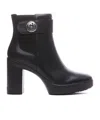 Liu •jo 100mm Leather Boots In Black