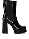 Liu •jo 110mm Patent Boots In Black