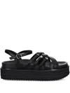 Liu •jo 50mm Platform Sandals In Black