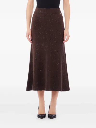 LIU •JO A-LINE MIDI SKIRT