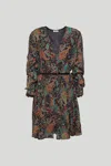 Liu •jo Abito Corto Paisley In Blu