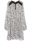 Liu •jo Abstract-print Dress In White