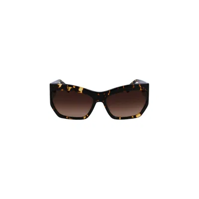 Liu •jo Acetate Women's Sunglasses In Brown