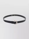 Liu •jo Adjustable Belt With Metal Round Buckle In Black