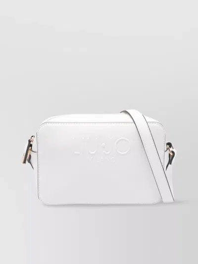 Liu •jo Adjustable Strap Crossbody Bag In White