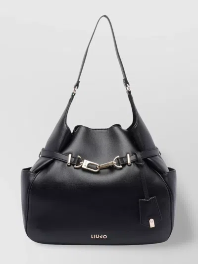 LIU •JO ADJUSTABLE STRAP HOBO TOTE BAG