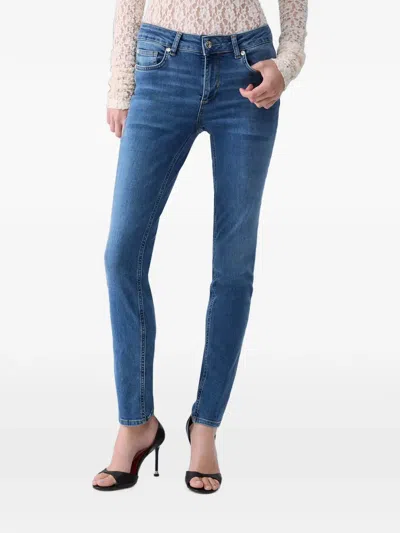 Liu •jo Amazing Fit Skinny Jeans In Blue