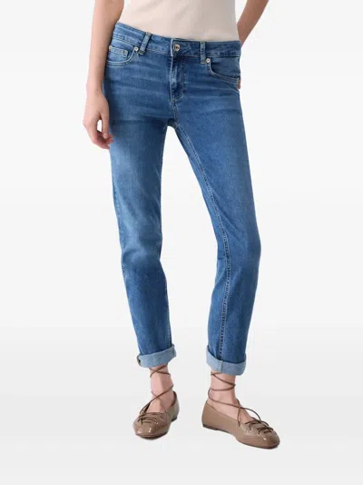 Liu •jo Amazing Fit Skinny Jeans In Blue