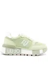 Liu •jo Amazing Mesh Sneakers In Green