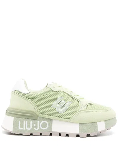 Liu •jo Amazing Mesh Sneakers In Green