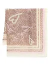 Liu •jo Animal-print Foulard In Neutrals