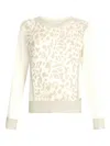 Liu •jo Animal Print Jumper In Neutral