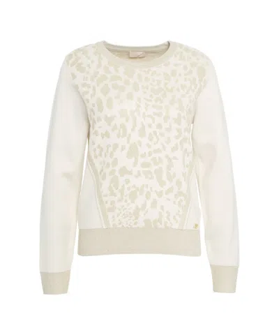 LIU •JO ANIMAL PRINT SWEATSHIRT