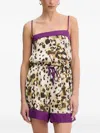 Liu •jo Animal-print Top In Animal Print