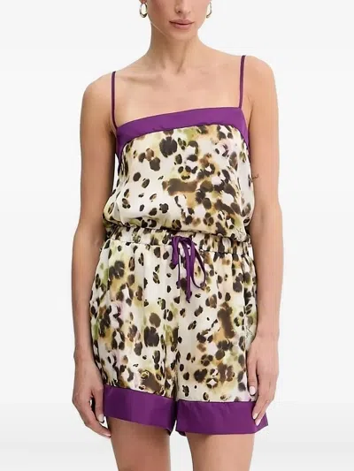 Liu •jo Animal-print Top In Animal Print