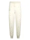 Liu •jo Animal-print Trousers In White