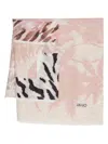 Liu •jo Animalier-print Scarf In Neutrals