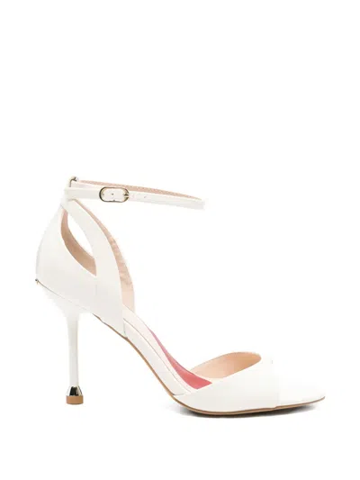 Liu •jo Ankle Strap Sandal In White