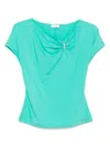 Liu •jo T-shirt Liu Jo Woman Color Water In Blue