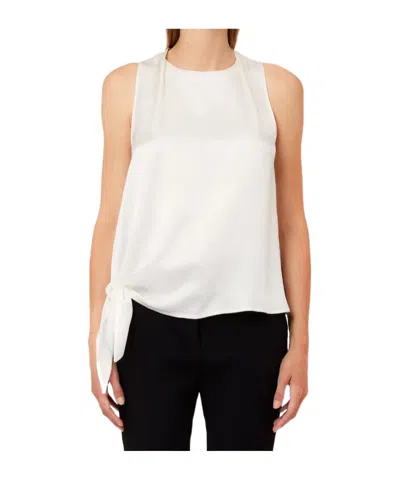 Liu •jo Asymmetrical Vest In White