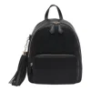 Liu •jo Versatile Backpack Featuring Multiple Pockets In Black