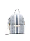 LIU •JO BACKPACK WITH STRIPED DETAILS