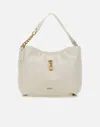 Liu •jo Liu Jo Magena Vegan Leather Cream Shoulder Bag