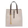 Liu •jo Double Strap And Dual Handle Shoulder Bag In Beige