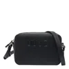 Liu •jo Textured Crossbody Bag With Adjustable Removable Strap In Black