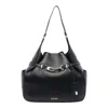 Liu •jo Liu Jo Black Shoulder Bag With Charm In Black
