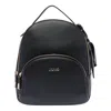 Liu •jo Versatile Backpack Featuring Adjustable Straps In Black
