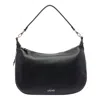 Liu •jo Logo Hobo Bag In Black