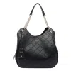 Liu •jo Large Logo Satchel Bag In Black
