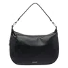 Liu •jo Logo Hobo Bag In Black