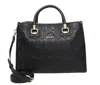 Liu •jo Embossed-logo Tote Bag In Black