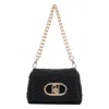 Liu •jo Versatile Shoulder Bag Featuring Chain Strap In Black