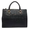 Liu •jo Embossed-logo Tote Bag In Black