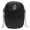 Liu •jo Mobile Phone Holder With Chain In Black
