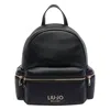 Liu •jo Zip-fastening Studded Backpack In Black