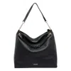 Liu •jo Chain Tote Bag In Black