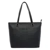 Liu •jo Rectangular Tote Bag Dual Handles In Black