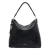 Liu •jo Braided-handle Shoulder Bag In Black