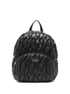 Liu •jo Versatile Medium Backpack Zipped Pocket In Black